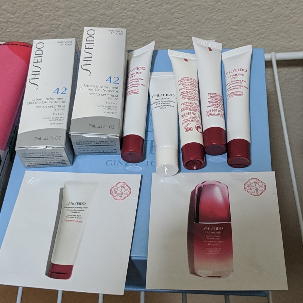Shiseido eye serum sample set